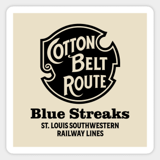 Cotton Belt Route Sticker